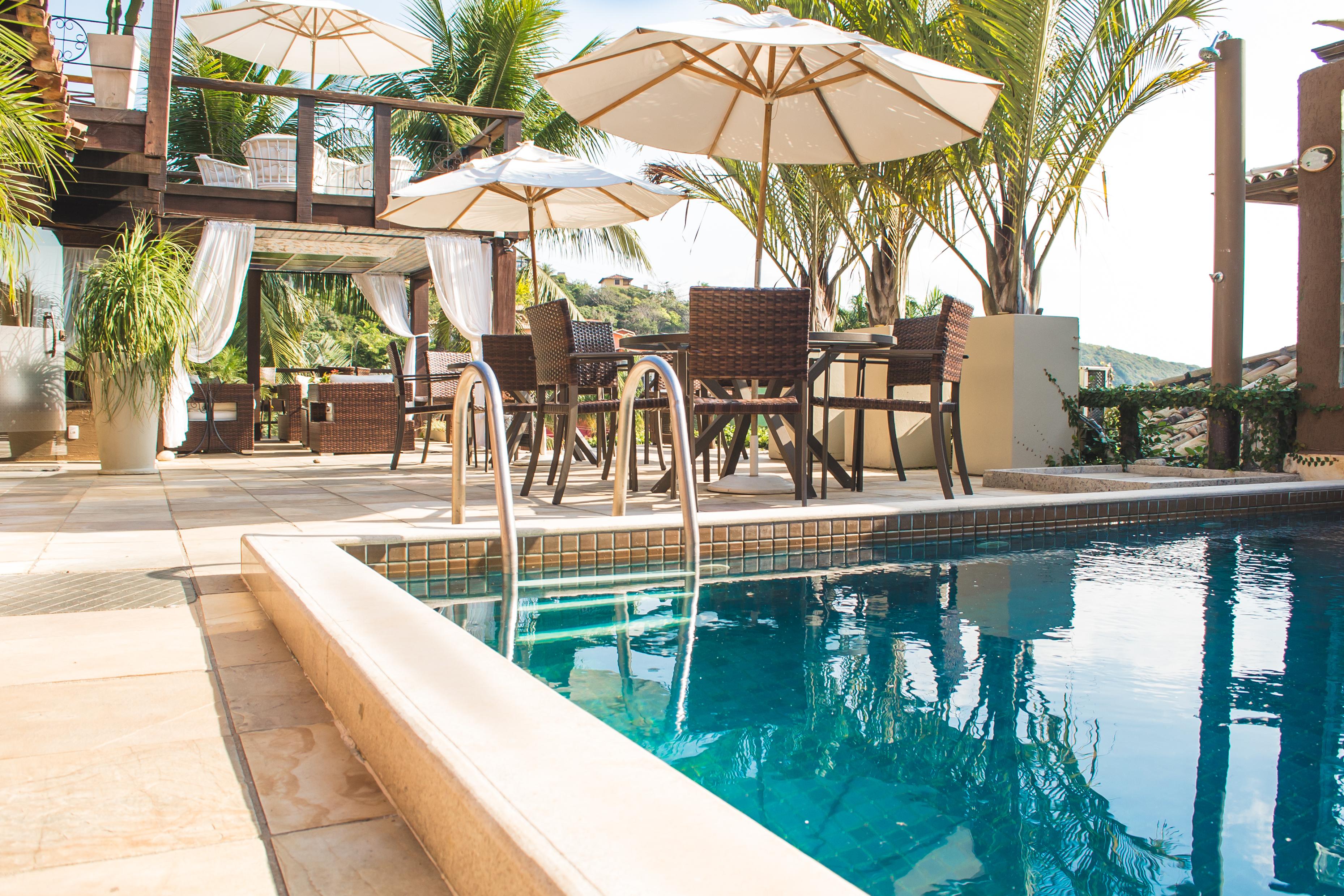 Pousada Praia Joao Fernandes Armacao dos Buzios Экстерьер фото The pool at the hotel